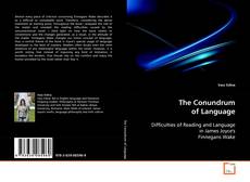 Copertina di The Conundrum of Language