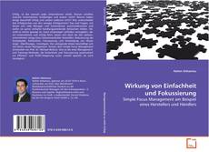 Portada del libro de Wirkung von Einfachheit und Fokussierung