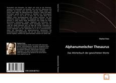 Buchcover von Alphanumerischer Thesaurus