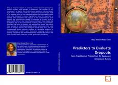 Capa do livro de Predictors to Evaluate Dropouts 