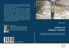 Buchcover von Children in Outdoor Contexts