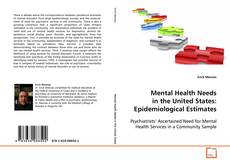 Buchcover von Mental Health Needs in the United States:
Epidemiological Estimates