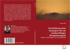 Entwicklung eines Konzeptes für ein
outdoorfähiges Navigationsgerät kitap kapağı