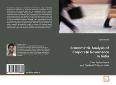 Borítókép a  Econometric Analysis of Corporate Governance in India - hoz