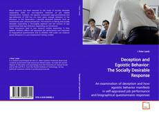 Buchcover von Deception and Egoistic Behavior: The Socially
Desirable Response