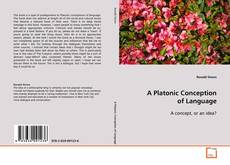 Capa do livro de A Platonic Conception of Language 