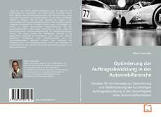 Copertina di Optimierung der Auftragsabwicklung in der
Automobilbranche
