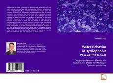 Capa do livro de Water Behavior in Hydrophobic Porous Materials 
