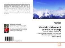 Capa do livro de Mountain environment and climate change 