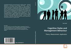 Bookcover of Cognitive Styles and Management Behaviour
