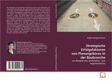 Copertina di Strategische Erfolgsfaktoren von Planungsbüros in
der Baubranche