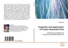 Capa do livro de Properties and Applications of Carbon Nanotube Films 