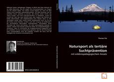 Buchcover von Natursport als tertiäre Suchtprävention