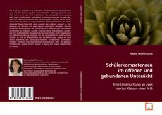 Capa do livro de Schülerkompetenzen im offenen und gebundenen Unterricht 