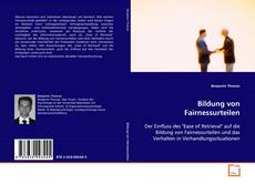 Copertina di Bildung von Fairnessurteilen