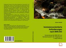 Buchcover von Immissionsorientierte Anforderungen nach BWK-M3