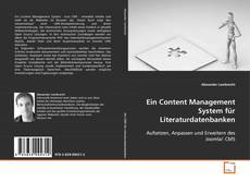 Copertina di Ein Content Management System für
Literaturdatenbanken