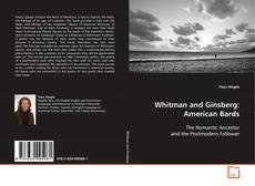 Capa do livro de Whitman and Ginsberg: American Bards 