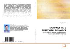 Couverture de EXCHANGE RATE BEHAVIORAL DYNAMICS