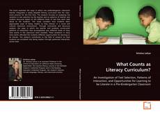Copertina di What Counts as Literacy Curriculum?