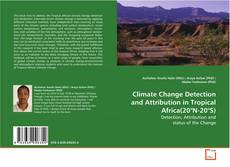 Обложка Climate Change Detection and Attribution in Tropical
Africa(20°N-20°S)
