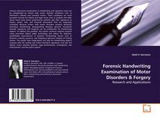 Forensic Handwriting Examination of Motor Disorders的封面