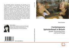 Couverture de Contemporary Spinsterhood in Britain