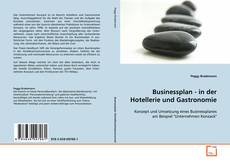 Capa do livro de Businessplan - in der Hotellerie und Gastronomie 