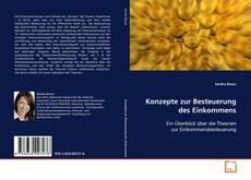 Bookcover of Konzepte zur Besteuerung des Einkommens