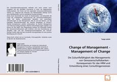 Copertina di Change of Management - Management of Change