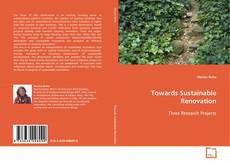 Buchcover von Towards Sustainable Renovation