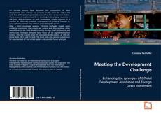 Buchcover von Meeting the Development Challenge