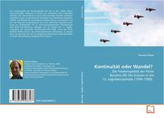 Kontinuität oder Wandel?的封面
