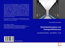 Buchcover von Datenbankanalyse von Testspezifikationen