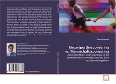 Copertina di Einzelsportlersponsoring vs. Mannschaftssponsoring