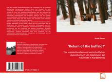 Couverture de "Return of the buffalo?"