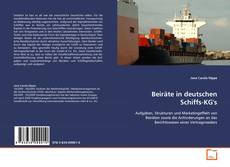 Couverture de Beiräte in deutschen Schiffs-KG's