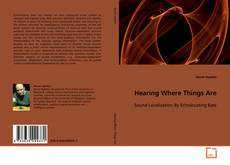 Buchcover von Hearing Where Things Are