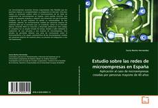 Capa do livro de Estudio sobre las redes de microempresas en España 