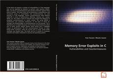 Couverture de Memory Error Exploits in C
