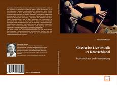 Capa do livro de Klassische Live-Musik in Deutschland 