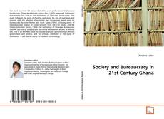 Buchcover von Society and Bureaucracy in 21st Century Ghana