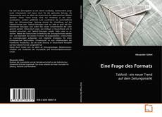 Capa do livro de Eine Frage des Formats 