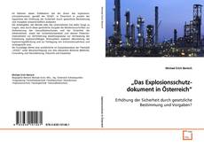 Copertina di „Das Explosionsschutzdokument in Österreich“