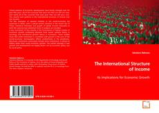 Buchcover von The International Structure of Income
