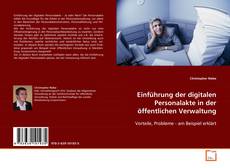 Couverture de Einführung der digitalen Personalakte in der
öffentlichen Verwaltung