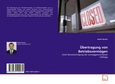 Couverture de Übertragung von Betriebsvermögen