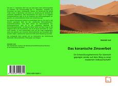 Couverture de Das koranische Zinsverbot