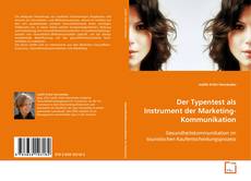 Capa do livro de Der Typentest als Instrument der Marketing-
Kommunikation 