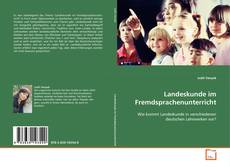 Portada del libro de Landeskunde im Fremdsprachenunterricht